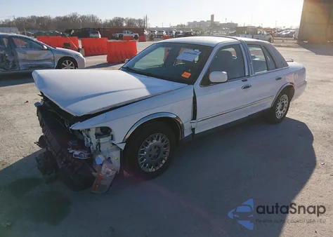 2003 Mercury Grand Marquis Gs z USA, uszkodzony, nr VIN 2MEFM74W13X626540